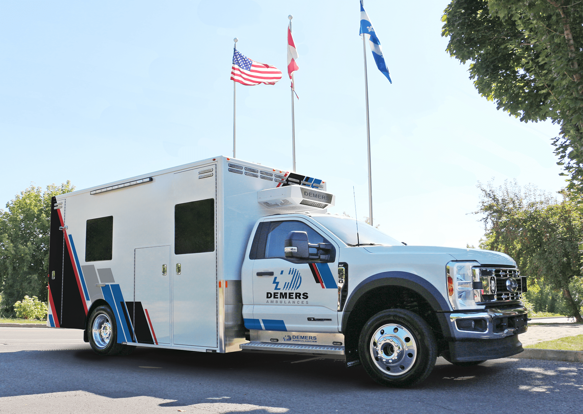 Demers FXP 174 Innovative Door Forward - Type I Ambulance - Available on Lot