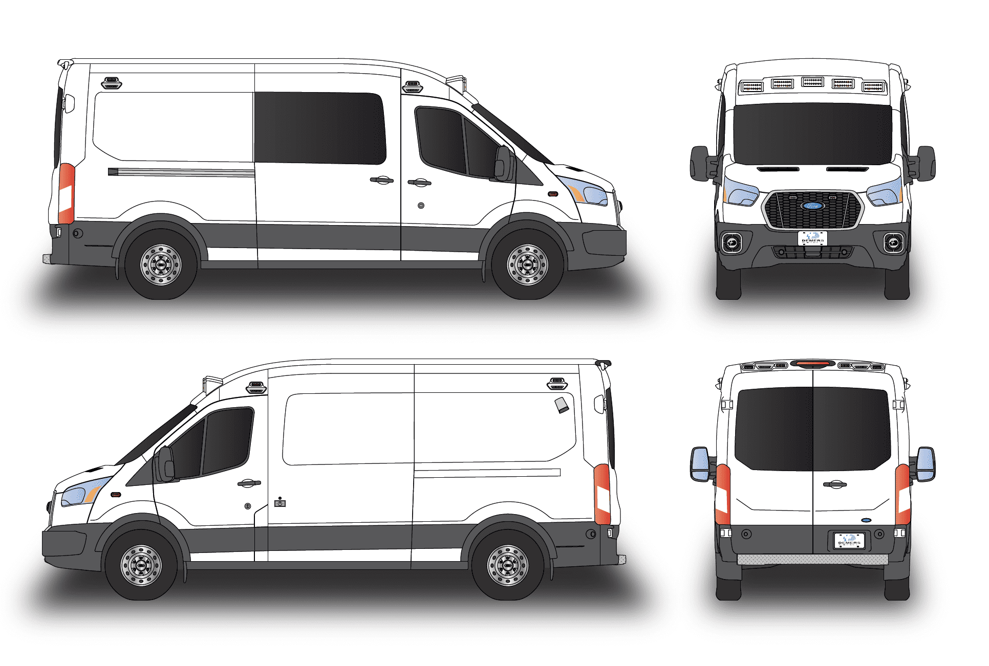 Demers TSS Type II Ambulance - Available on Lot